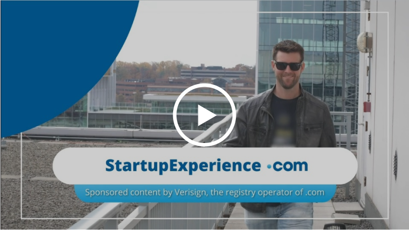 Founder of the business Startup Experience walking on rooftop